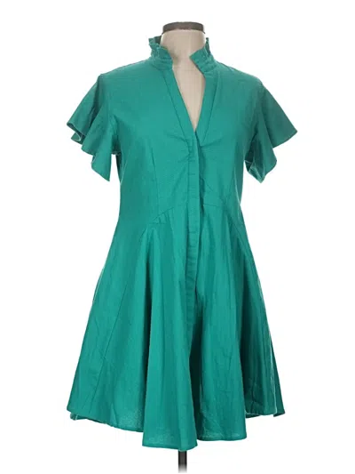 Pre-owned Thml Casual Dress In Green