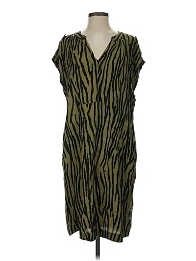 Pre-owned Thml Casual Dress In Green