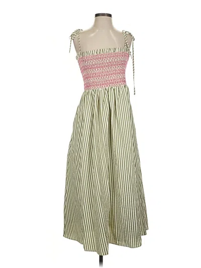 Pre-owned Thml Casual Dress In Green
