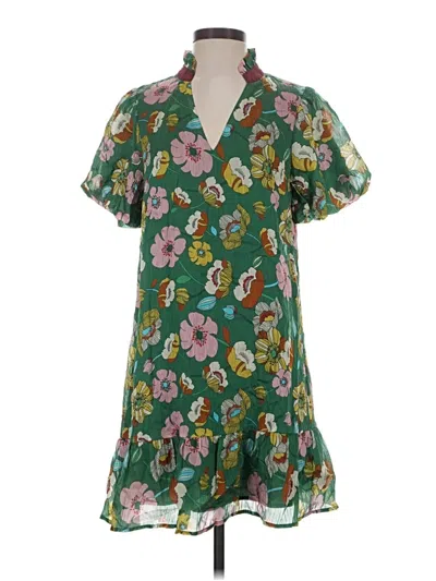 Pre-owned Thml Casual Dress In Green