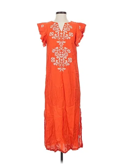 Pre-owned Thml Casual Dress In Orange