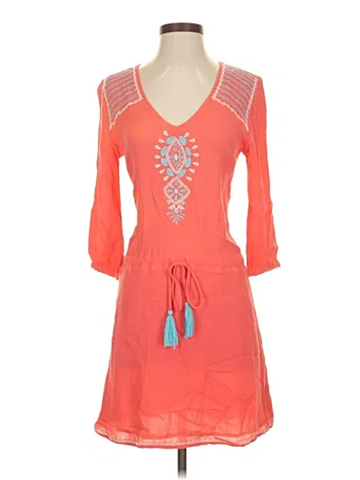 Pre-owned Thml Casual Dress In Orange