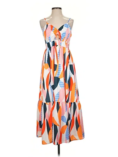 Pre-owned Thml Casual Dress In Orange