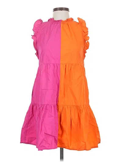 Pre-owned Thml Casual Dress In Orange