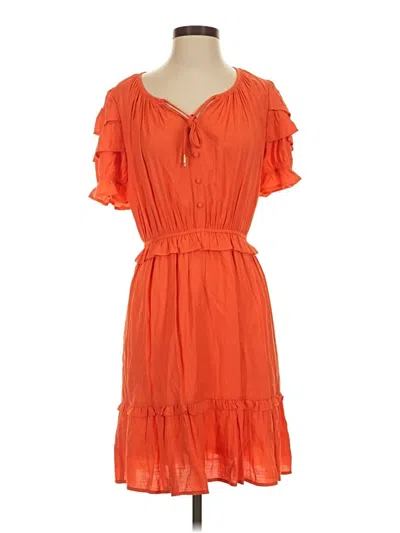 Pre-owned Thml Casual Dress In Orange