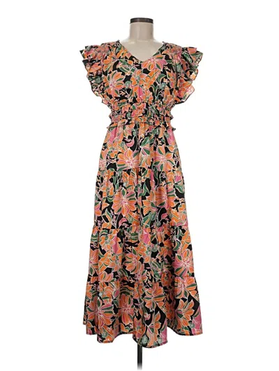 Pre-owned Thml Casual Dress In Orange