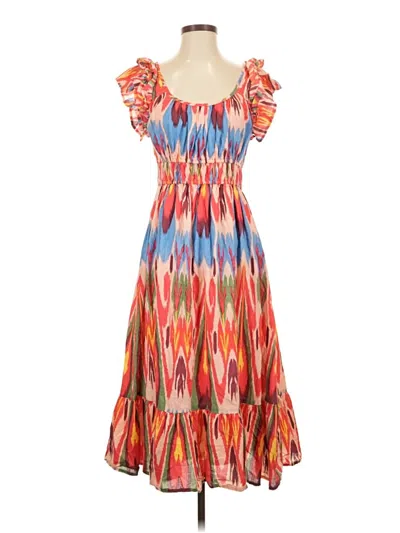 Pre-owned Thml Casual Dress In Orange