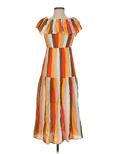 Pre-owned Thml Casual Dress In Orange
