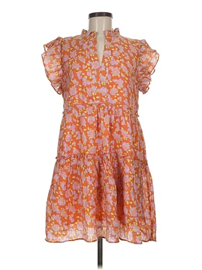 Pre-owned Thml Casual Dress In Orange