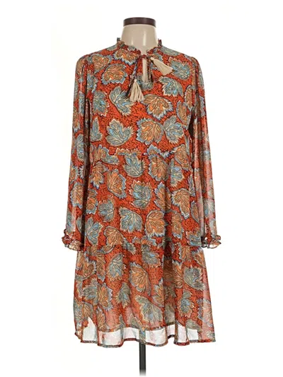 Pre-owned Thml Casual Dress In Orange