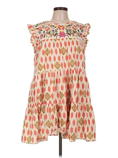 Pre-owned Thml Casual Dress In Orange