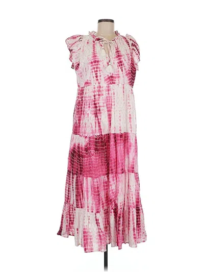 Pre-owned Thml Casual Dress In Pink