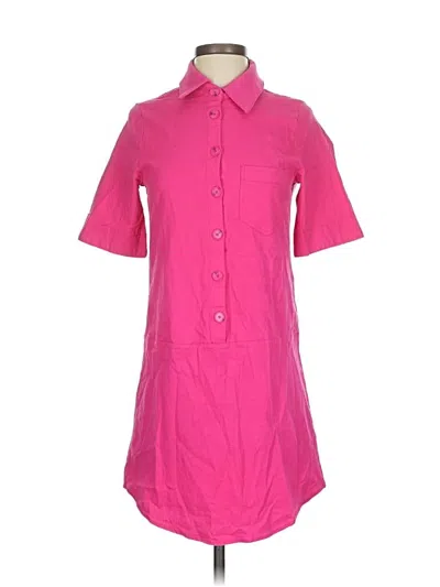 Pre-owned Thml Casual Dress In Pink