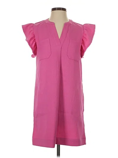 Pre-owned Thml Casual Dress In Pink