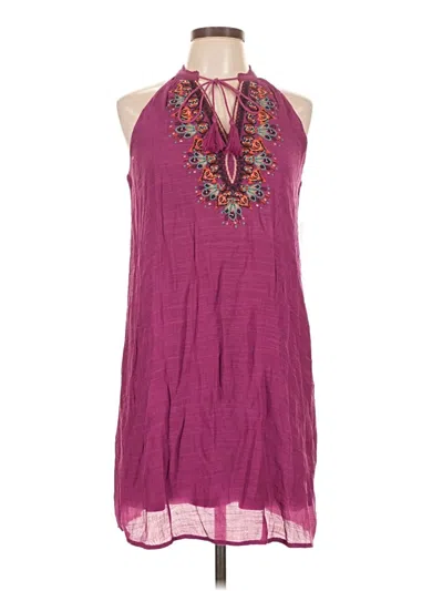 Pre-owned Thml Casual Dress In Purple