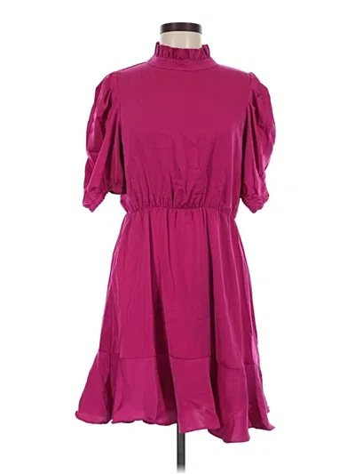 Pre-owned Thml Casual Dress In Purple