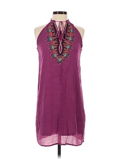 Pre-owned Thml Casual Dress In Purple
