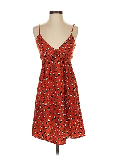Pre-owned Thml Casual Dress In Red
