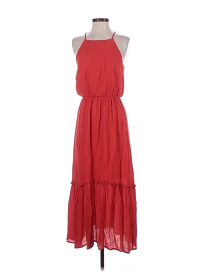 Pre-owned Thml Casual Dress In Red