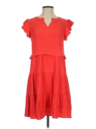 Pre-owned Thml Casual Dress In Red