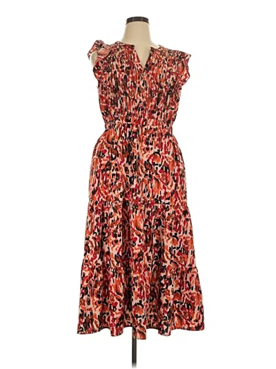 Pre-owned Thml Casual Dress In Red