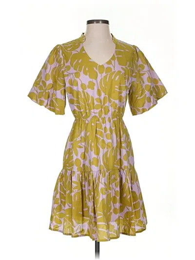 Pre-owned Thml Casual Dress In Yellow