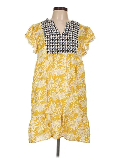 Pre-owned Thml Casual Dress In Yellow