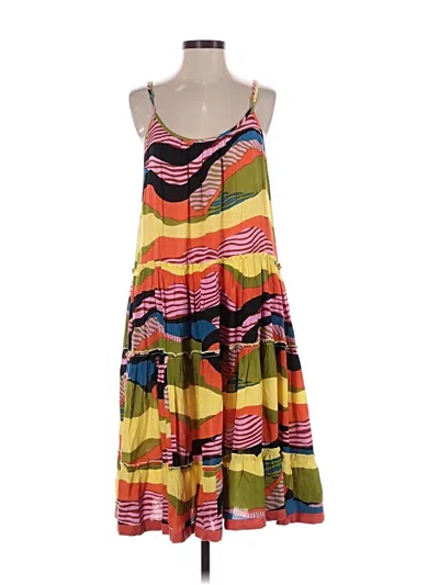 Pre-owned Thml Casual Dress In Yellow