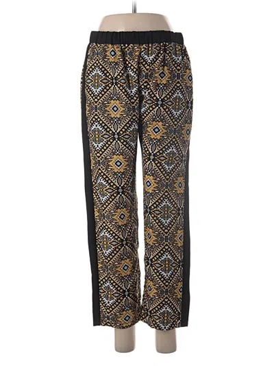 Pre-owned Thml Casual Pants In Gold