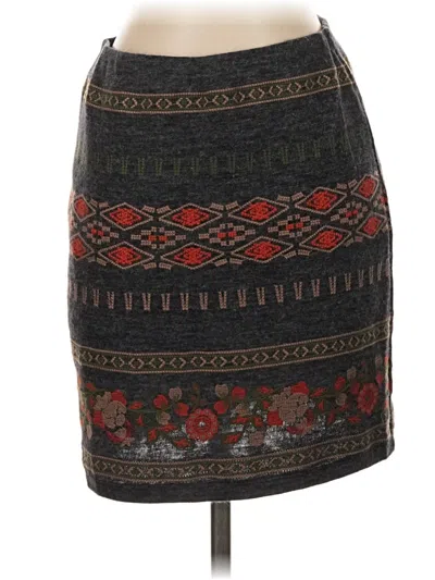 Pre-owned Thml Casual Skirt In Black