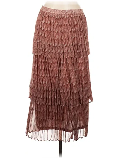 Pre-owned Thml Casual Skirt In Brown