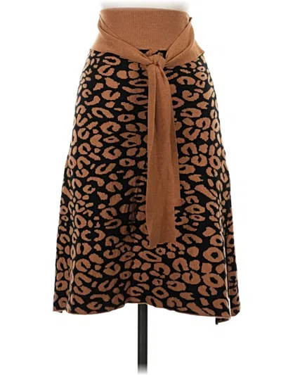 Pre-owned Thml Casual Skirt In Brown