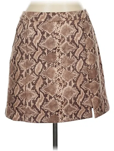 Pre-owned Thml Casual Skirt In Tan