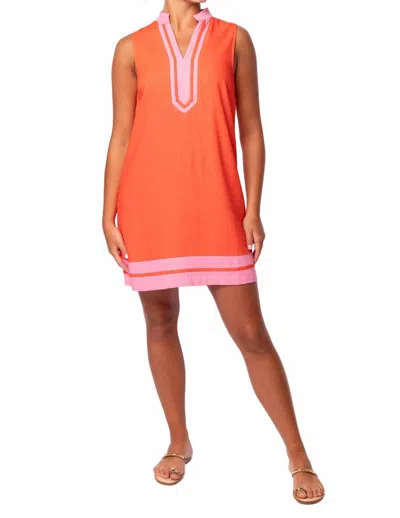Thml Chateau Rouge Dress In Red
