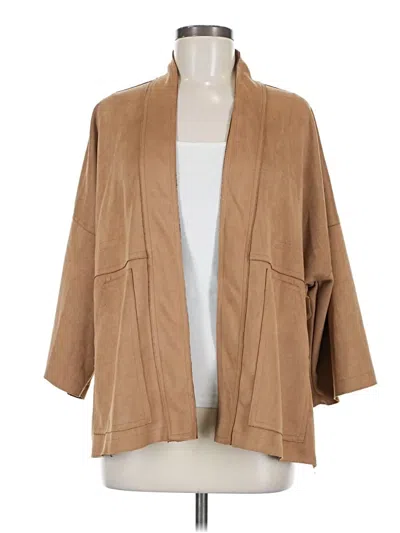 Pre-owned Thml Coat In Brown