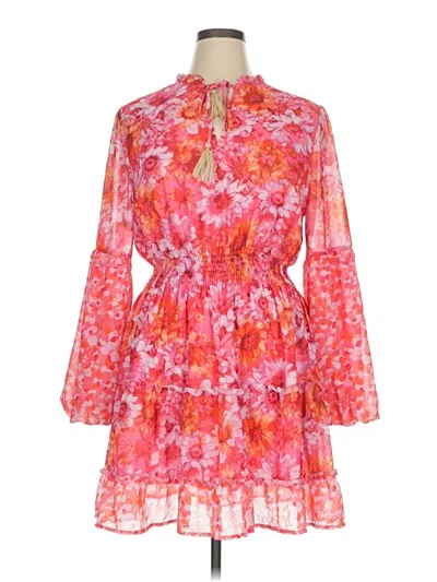 Pre-owned Thml Cocktail Dress In Pink