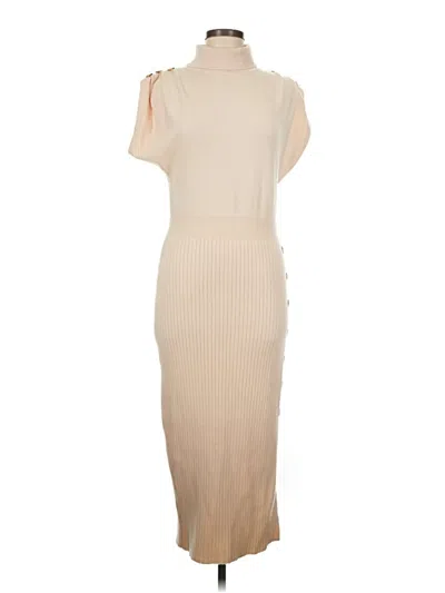 Pre-owned Thml Cocktail Dress In Tan