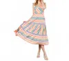 Thml Delaney Striped Dress In Multi In Multi