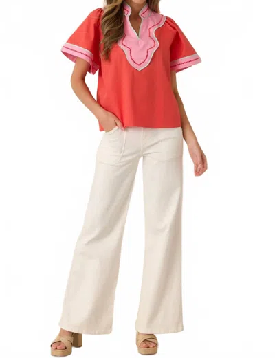 Thml Dream Top In Orange