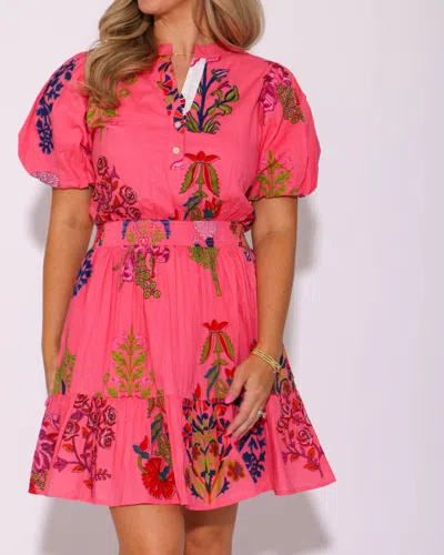 Thml Floral Daydream Dress In Pink