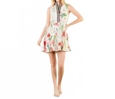 Thml Floral Sleeveless Flowy Mini Dress In Multi