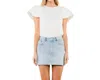 Thml Flutter Sleeve Top In Classic White In White