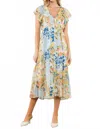 Thml Garden Party Dress In Floral In Multi
