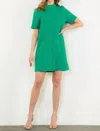 Thml Gracelynn Shift Dress In Emerald In Green