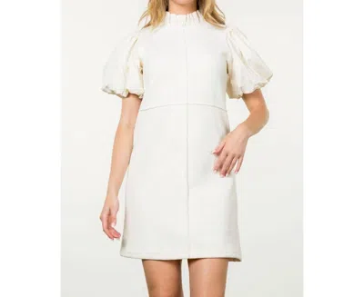 THML HEATHER DRESS IN WHITE