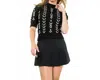 Thml Joann Knit Round Neck Sweater In Black In Black