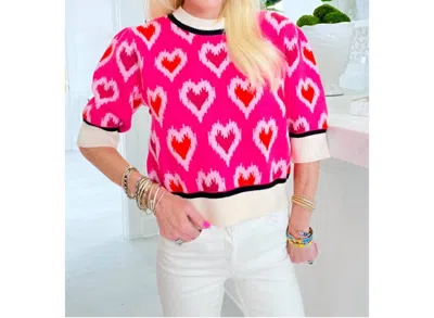 Thml Love And Marriage Knit Top In Pink