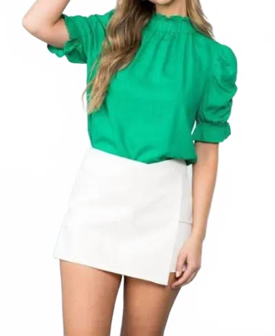 Thml Luck Is Just Half Of It Top In Green