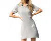 Thml Malia Star Knit Dress In Grey In Gray