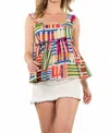 Thml Kiani Tank In Cream Multi In Multi